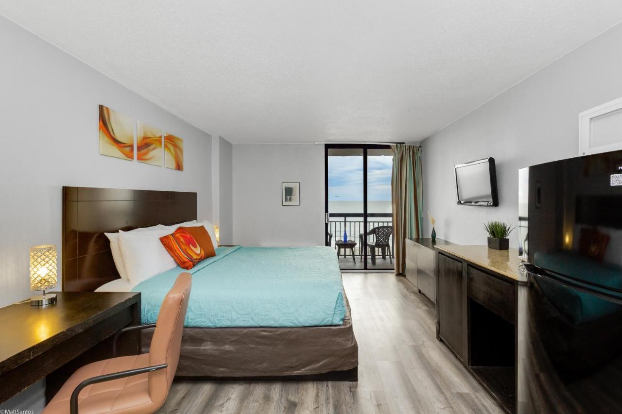 Winter Rates! Work With Breathtaking View, Direct Oceanfront Suite 413 マートルビーチ エクステリア 写真