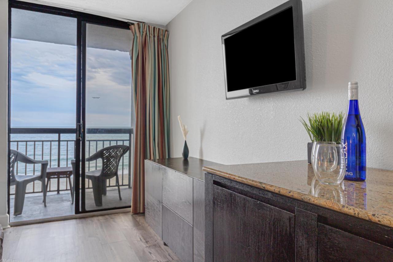 Winter Rates! Work With Breathtaking View, Direct Oceanfront Suite 413 マートルビーチ エクステリア 写真